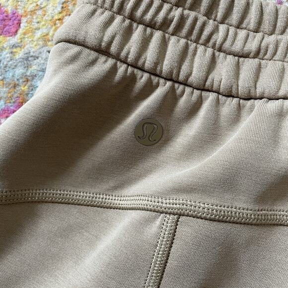 Lululemon Softstreme High Rise Shorts 4” Modal Pull On Filbert Tan Women’s 4 - Picture 4 of 10
